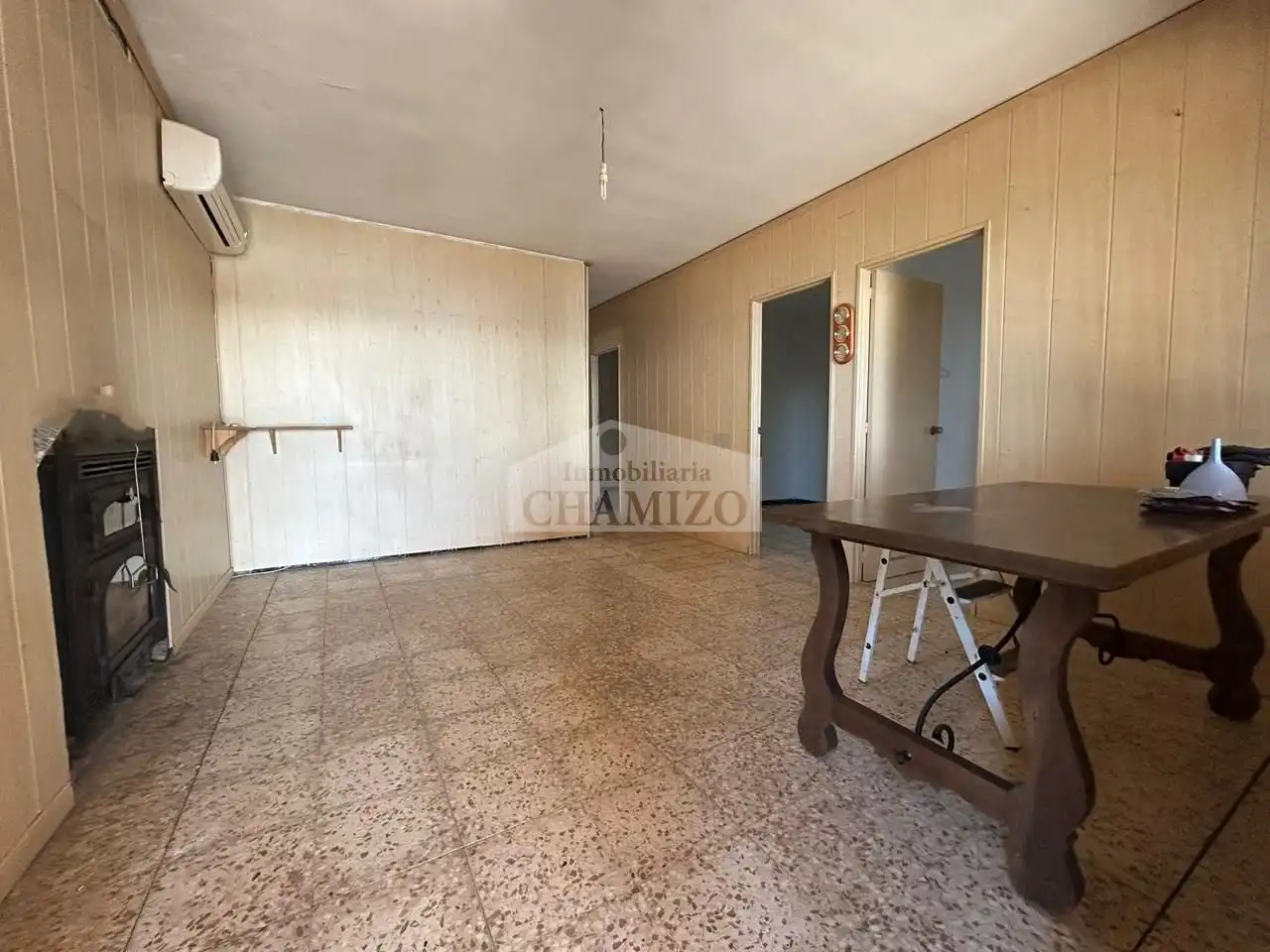 Sala de estar de Casa o chalet en venta en Orellana de la Sierra con Aire acondicionado, Jardín privado y Terraza