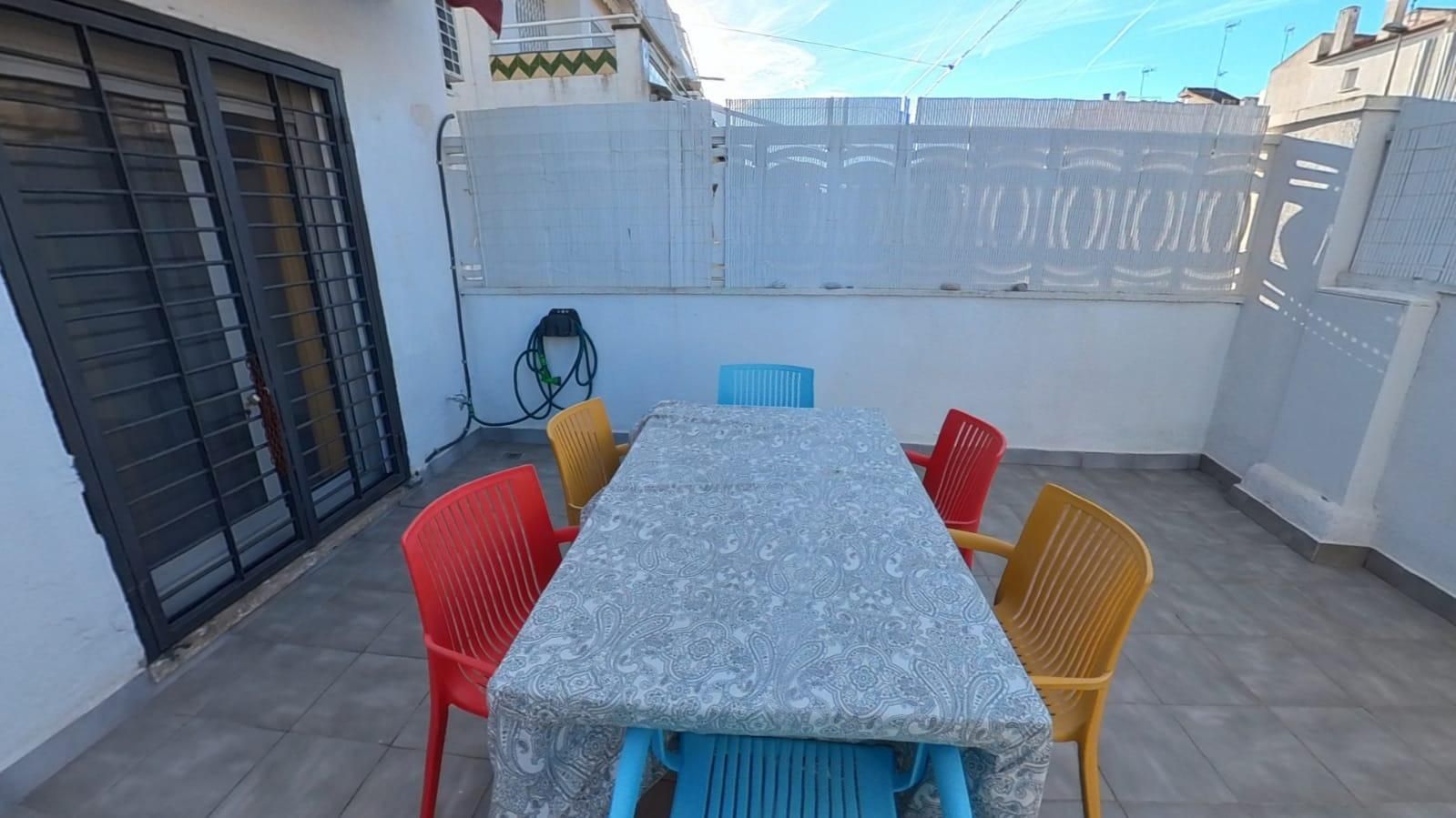 Terrace of Single-family semi-detached for sale in Cunit  with Air Conditioner, Heating and Private garden