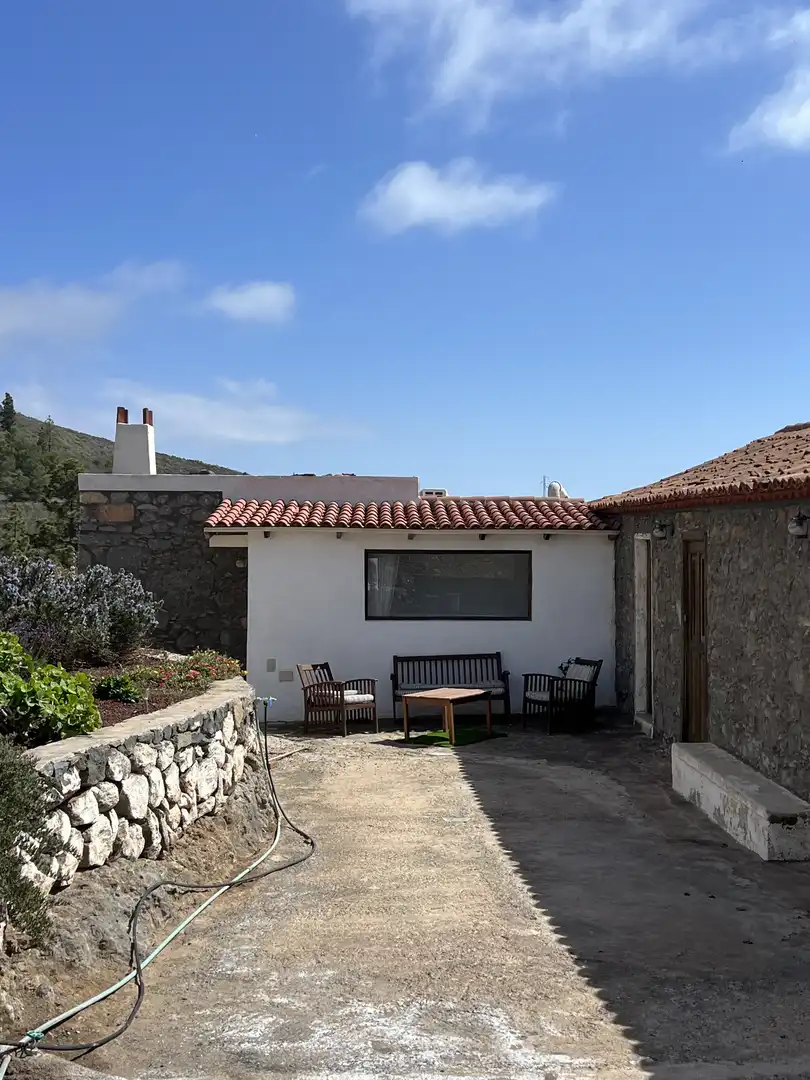 Terrasse von Haus oder Chalet zur Miete in Adeje mit Klimaanlage, Privatgarten und Terrasse