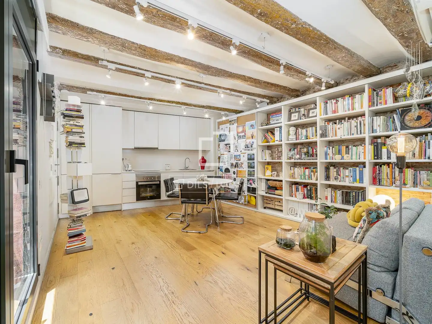 Cocina de Piso en venta en Barcelona con Aire acondicionado, Calefacción y Parquet