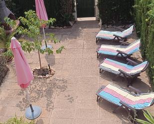 Terrassa de Casa adosada de lloguer en Campos amb Calefacció, Jardí privat i Terrassa