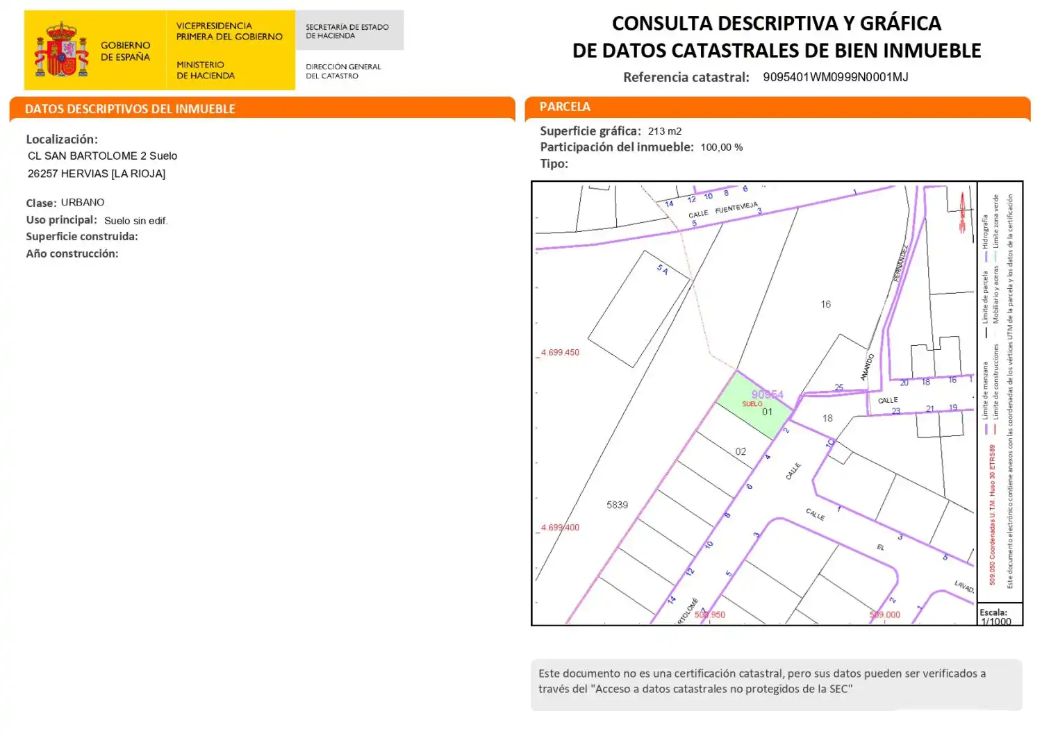 Terrenos y solares en venta en San Bartolomé 2, imagen 3