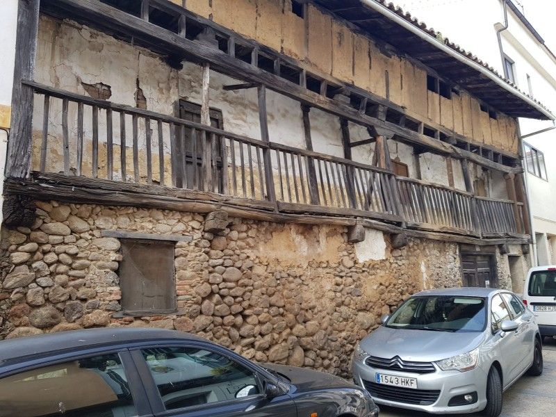 Vista exterior de Casa o xalet en venda en Jerte amb Jardí privat