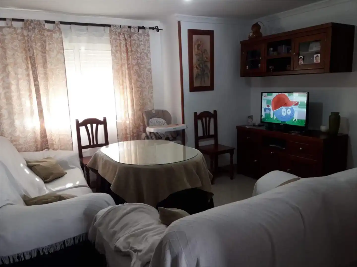 Sala d'estar de Pis en venda en Lora del Río amb Aire condicionat i Traster