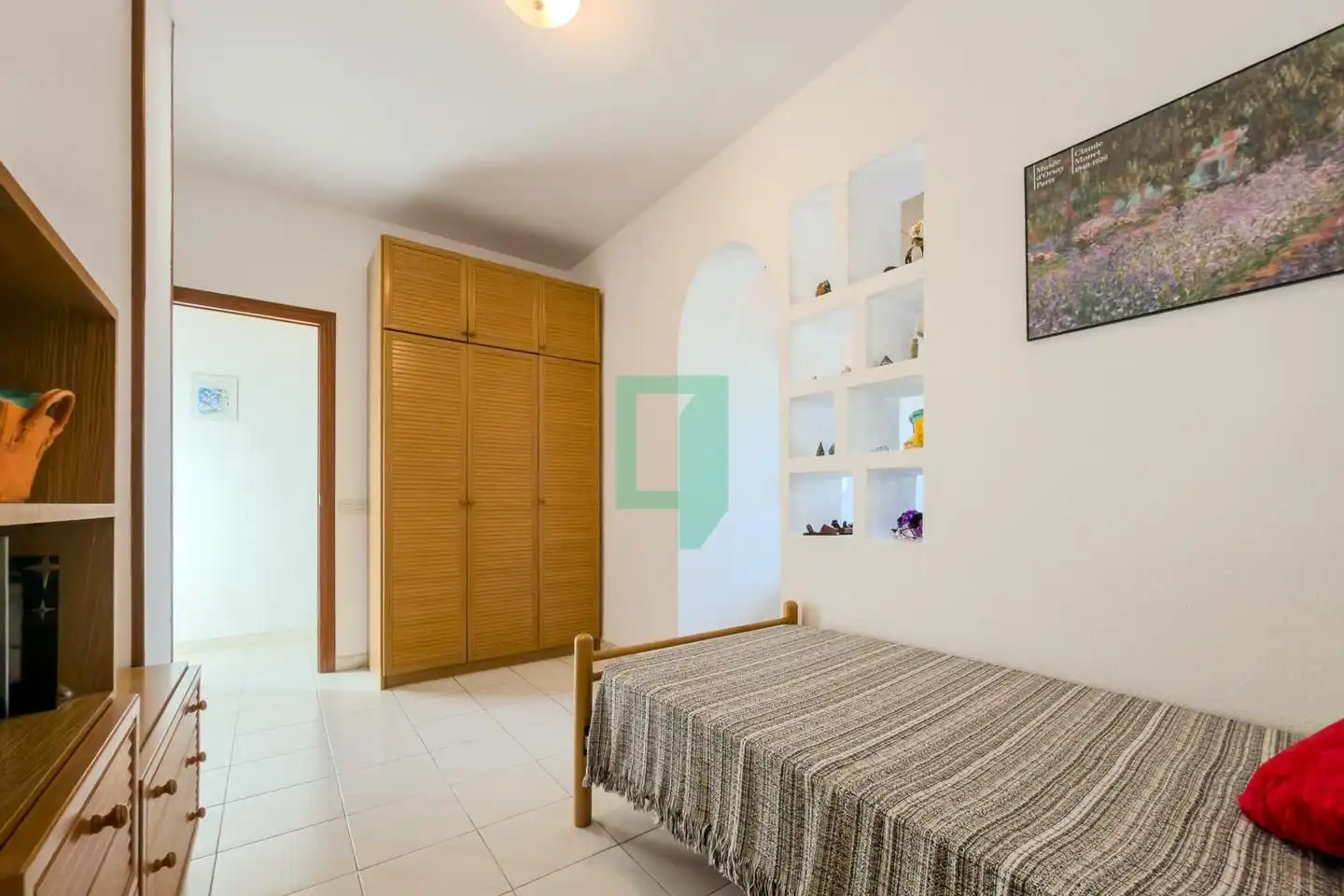 Schlafzimmer von Maisonette zum Verkauf in Badalona mit Heizung und Terrasse