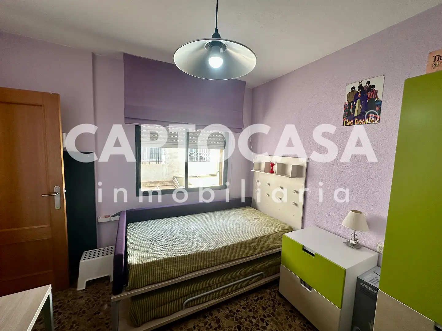 Dormitori de Casa adosada en venda en Cartagena amb Aire condicionat, Moblat i Balcó