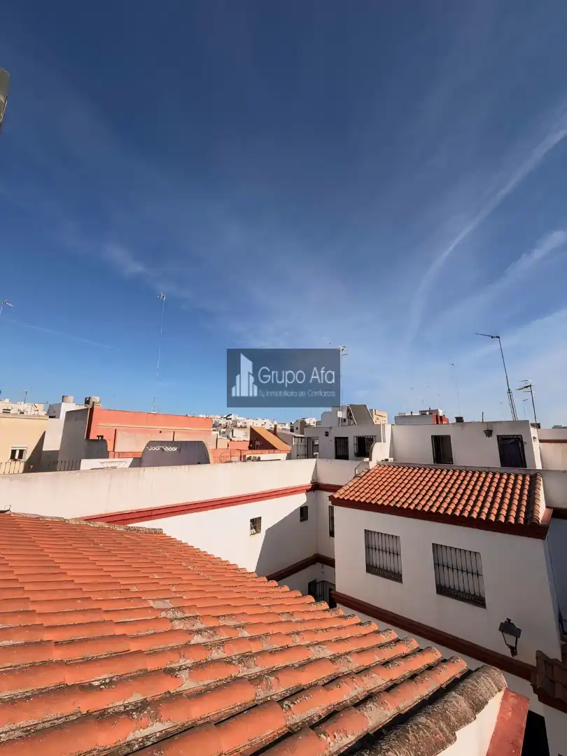 Vista exterior de Casa adosada en venda en Centro