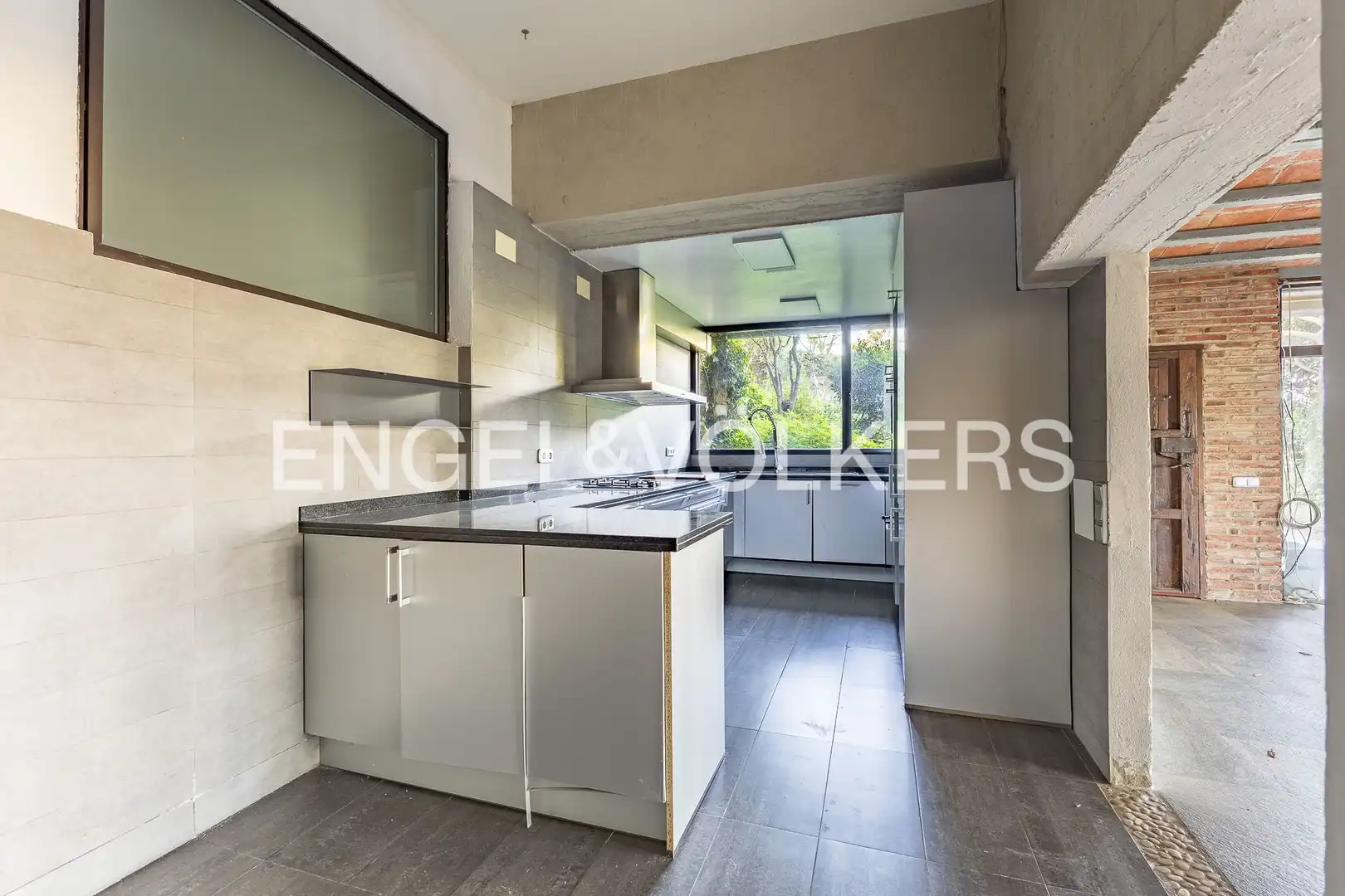Kitchen of Houses for sale in Barcelona  with Heating, Private garden and Parquet flooring