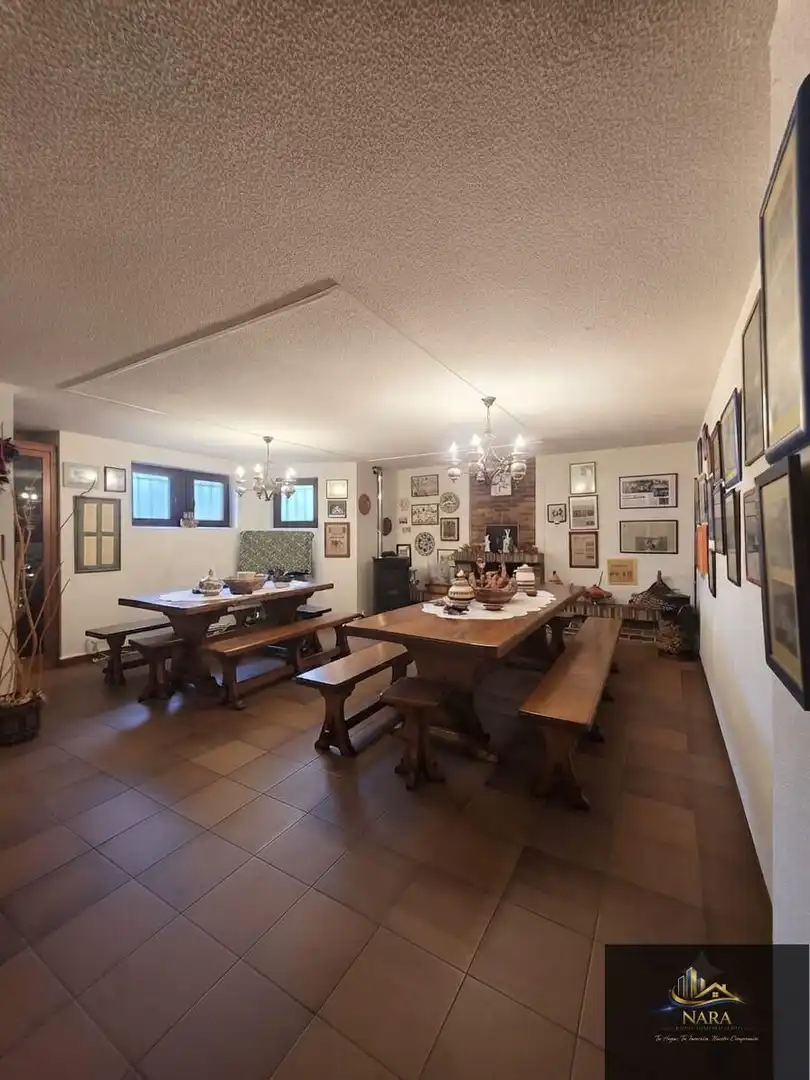 Dining room of Houses for sale in Torrelavega   with Heating, Private garden and Parquet flooring
