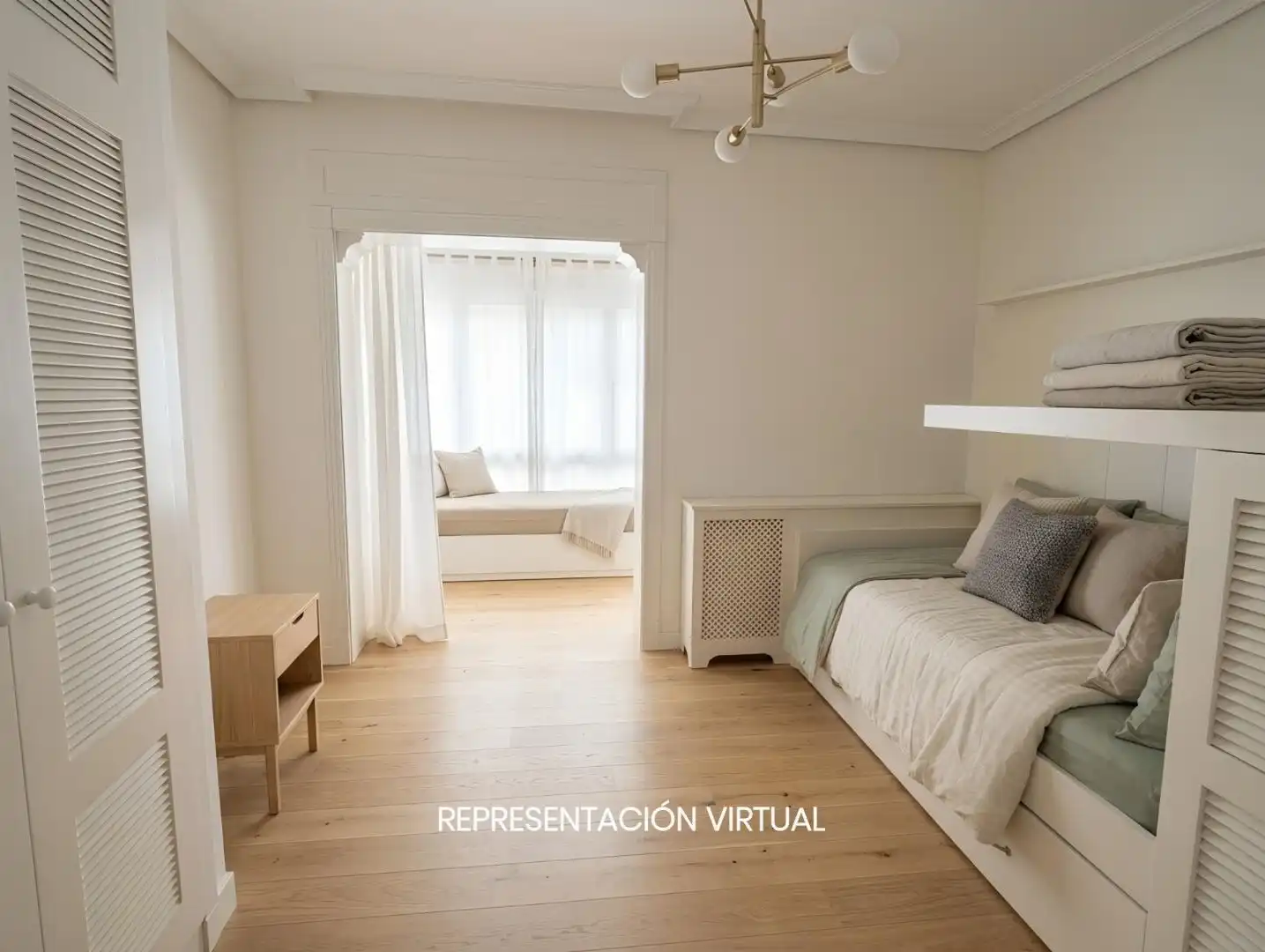Bedroom of Detached homes for sale in Galapagar  with Air Conditioner, Heating and Private garden