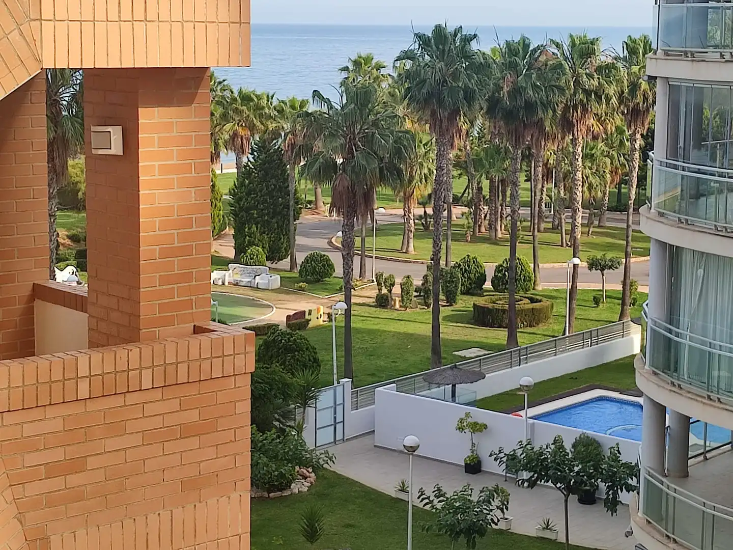 Piscina de Apartamento de alquiler en Oropesa del Mar / Orpesa con Aire acondicionado, Terraza y Amueblado