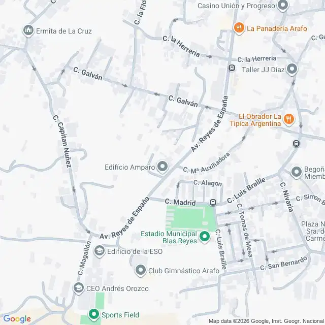 Vista exterior de Piso en venta en Arafo
