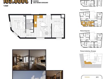 Apartament amb ascensor en venda a Casco Antiguo