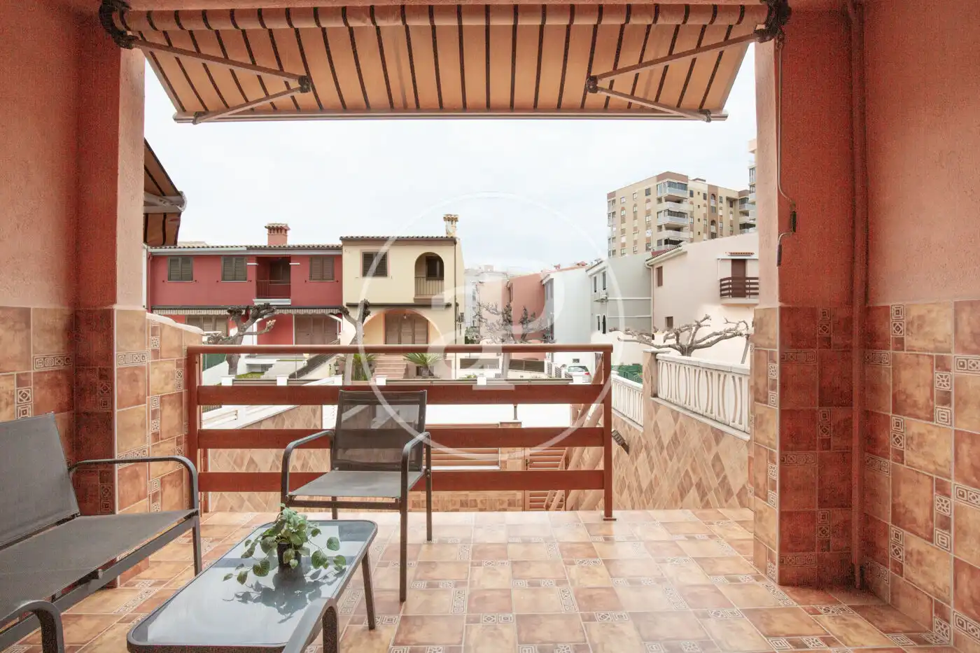 Terraza de Casa adosada en venta en Benicasim / Benicàssim con Aire acondicionado, Calefacción y Jardín privado