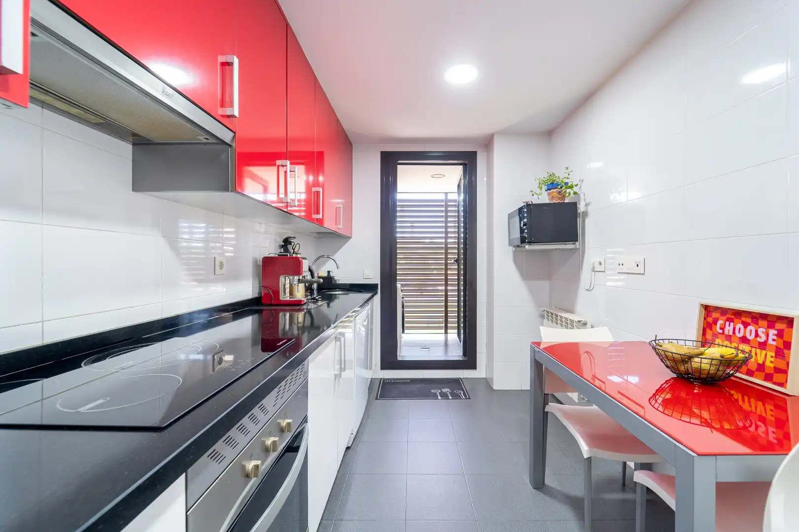 Kitchen of Flat for sale in Móstoles  with Air Conditioner, Heating and Private garden