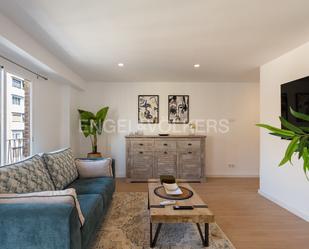 Living room of Apartment to rent in  Valencia Capital  with Air Conditioner, Heating and Terrace