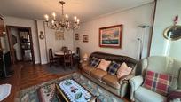 Living room of Flat for sale in Santander  with Heating, Parquet flooring and Furnished