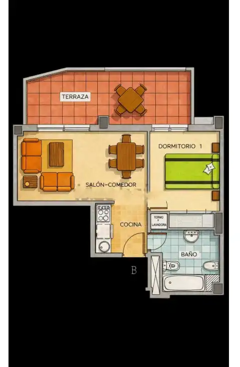 Apartamento con terraza en venta en Zona Levante - Playa Fossa, imagen 12