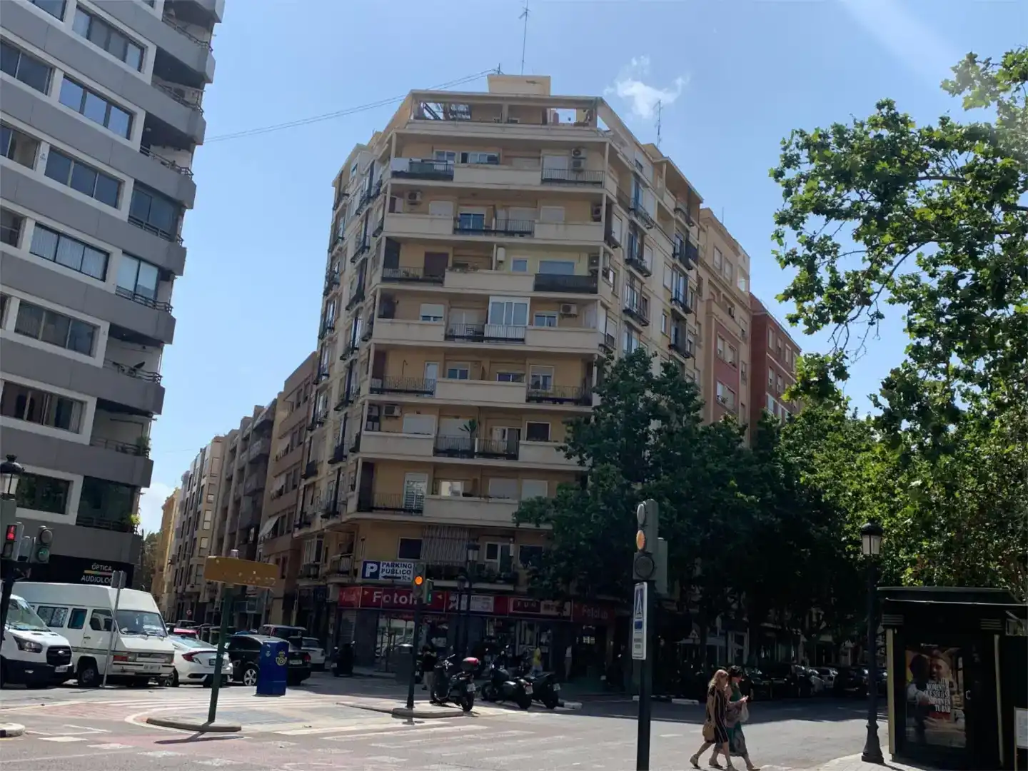 Vista exterior de Pis en venda en  Valencia Capital amb Aire condicionat i Balcó