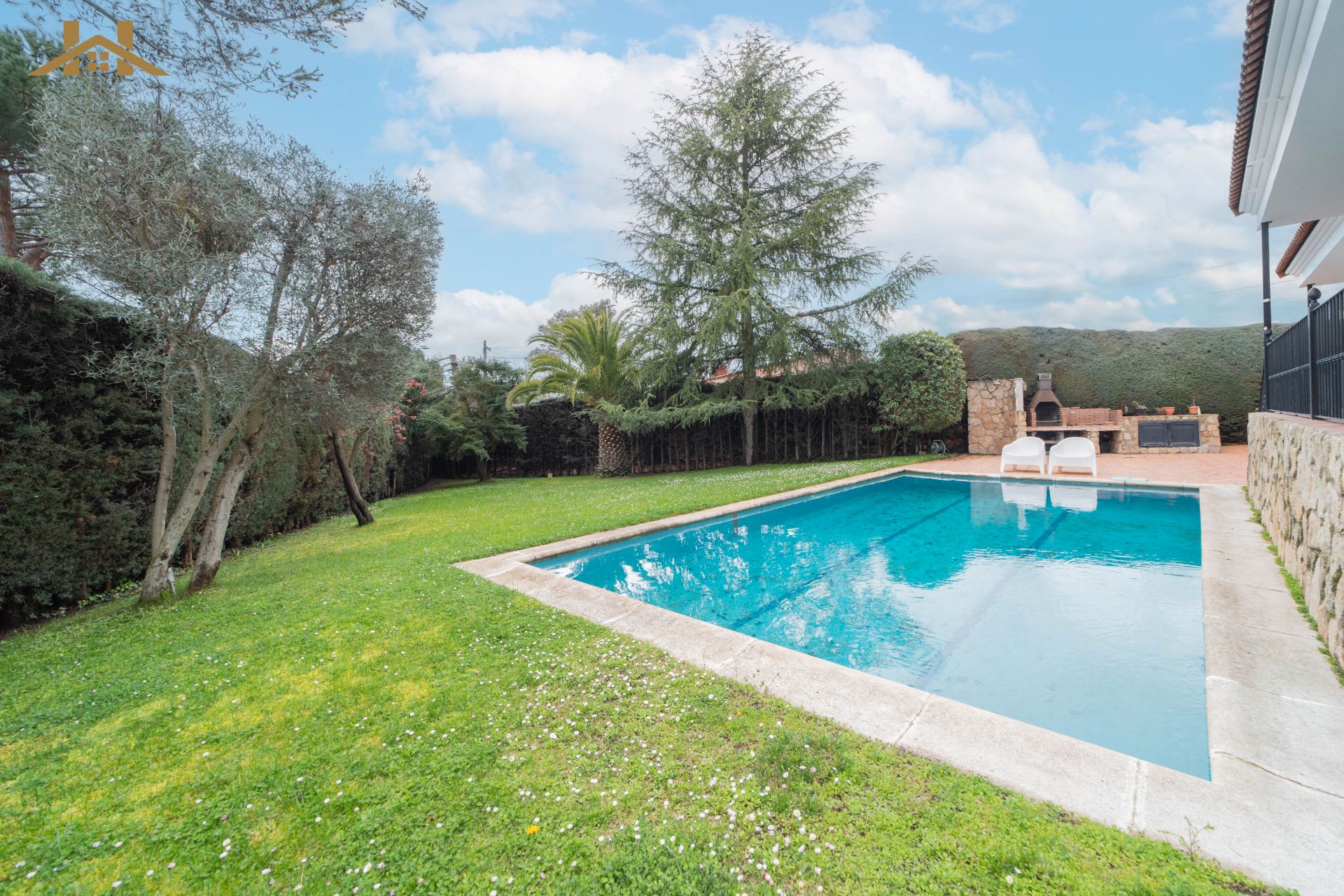 Piscina de Casa o chalet en venta en Las Rozas de Madrid