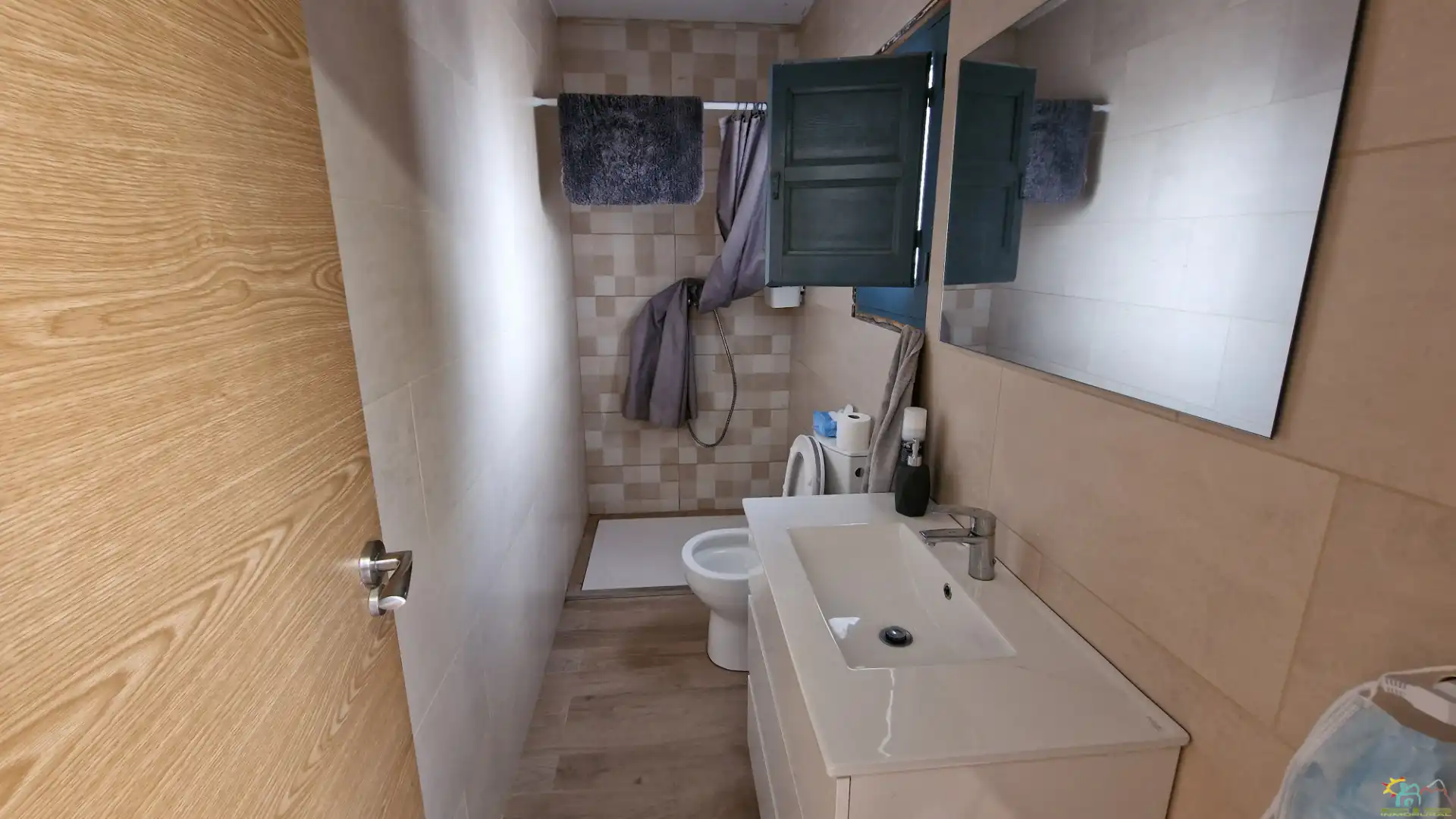 Baño de Finca rústica en venta en Benahadux con Aire acondicionado y Amueblado