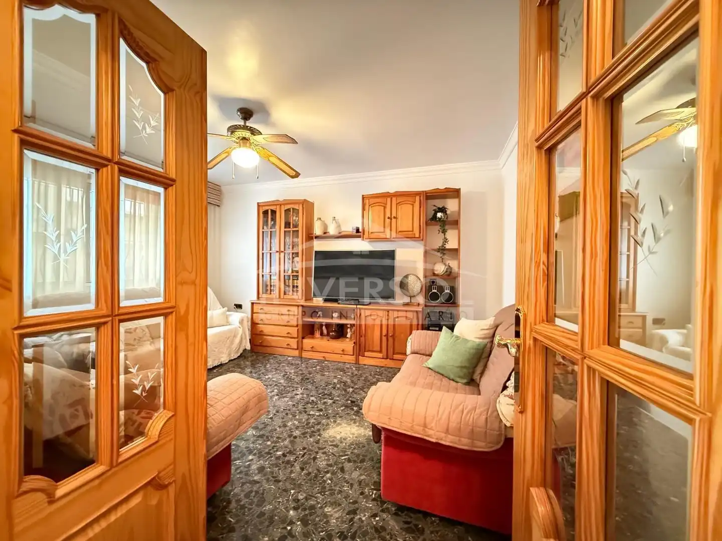 Sala de estar de Casa adosada en venta en Dalías con Terraza y Amueblado