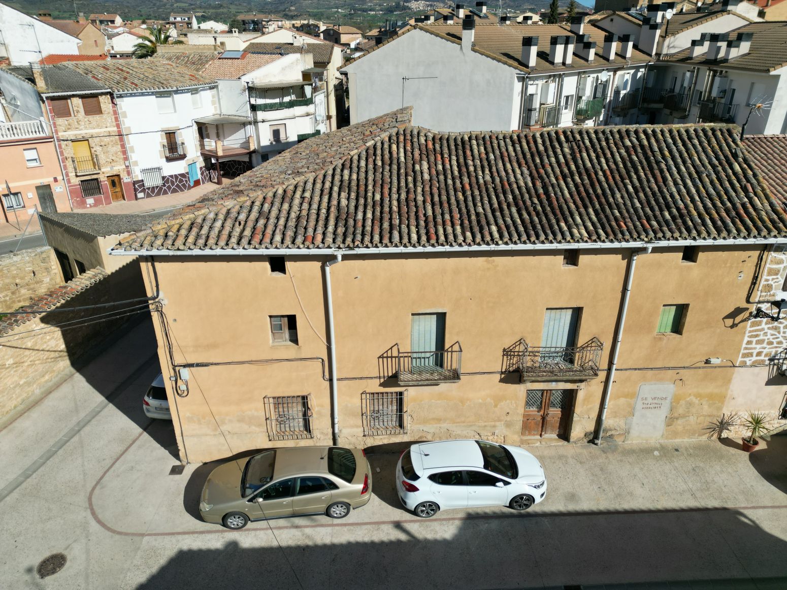 Vista exterior de Casa o xalet en venda en Allo