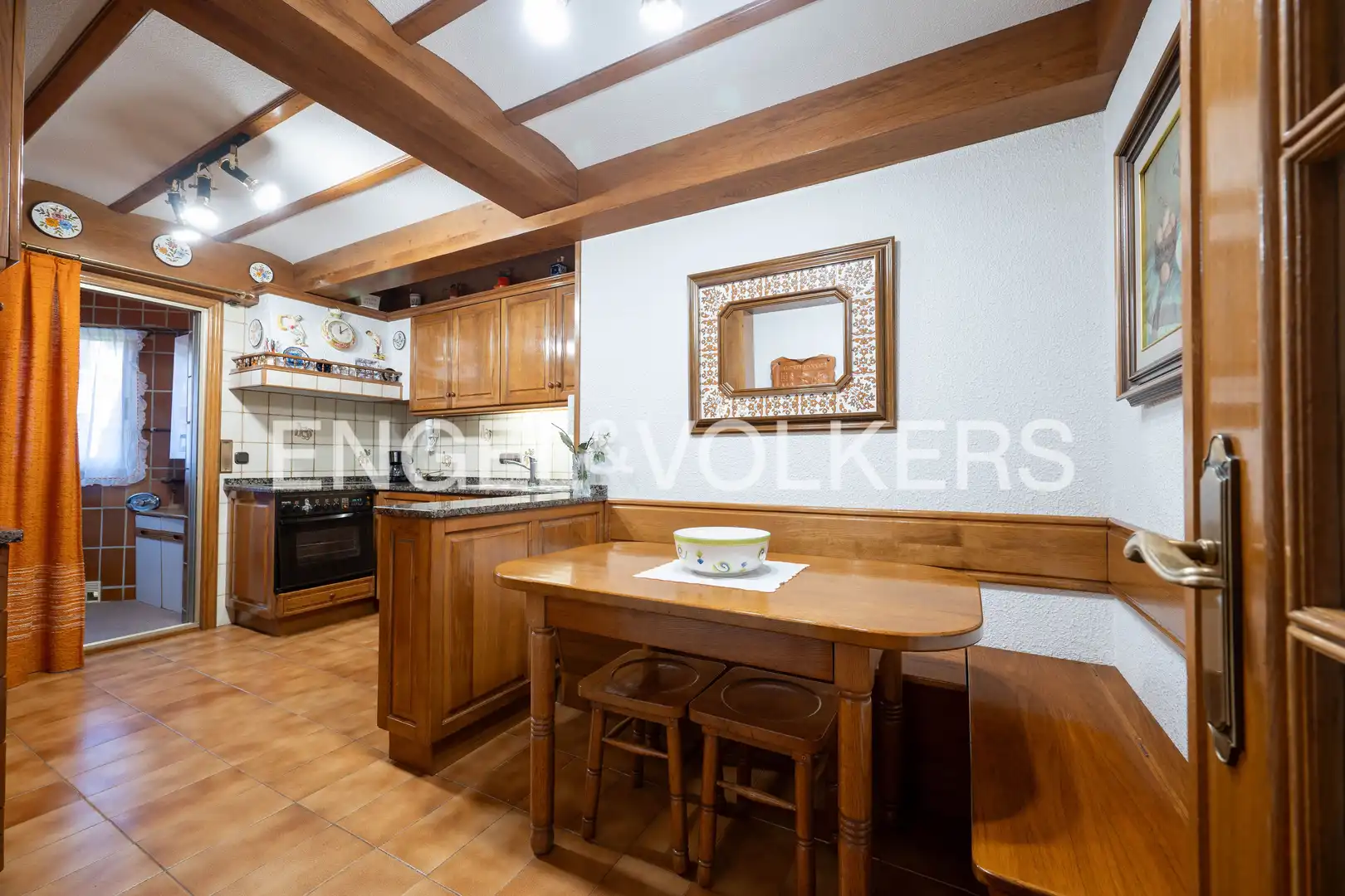 Cocina de Piso en venta en Zarautz con Calefacción, Parquet y Terraza