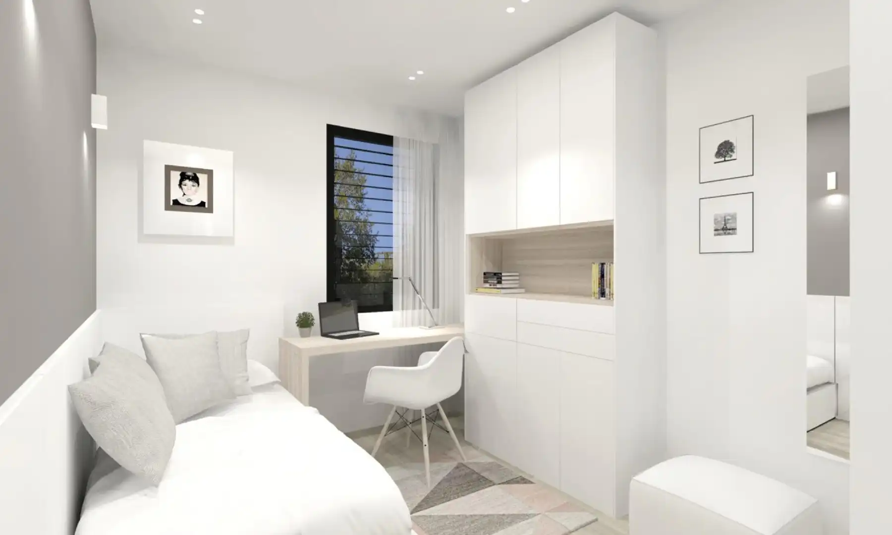 Bedroom of Duplexes for sale in Sant Boi de Llobregat  with Heating, Private garden and Terrace