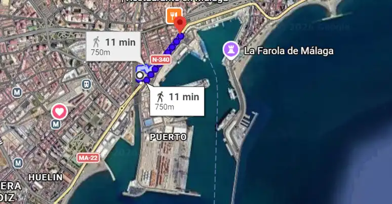 Vista exterior de Piso de alquiler en Málaga con Aire acondicionado y Amueblado