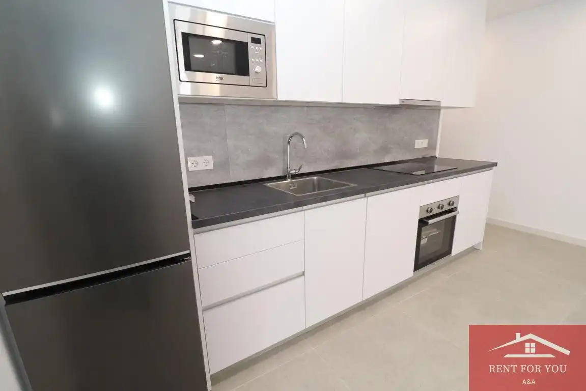 Cocina de Piso de alquiler en Alhaurín El Grande con Aire acondicionado y Terraza