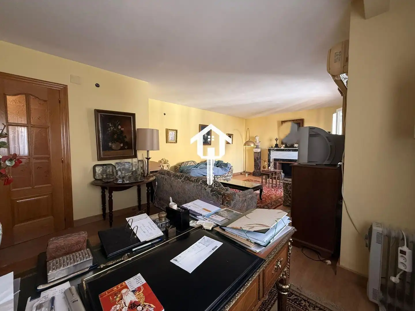 Sala d'estar de Pis en venda en Alicante / Alacant amb Aire condicionat, Calefacció i Moblat