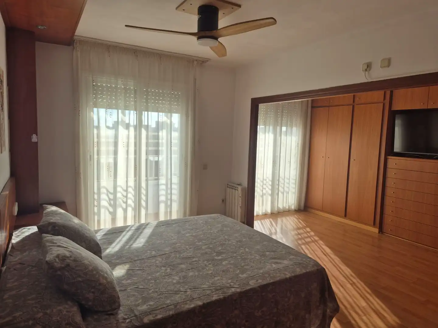 Bedroom of Flat for rent in Calella  with Air Conditioner, Heating and Terrace
