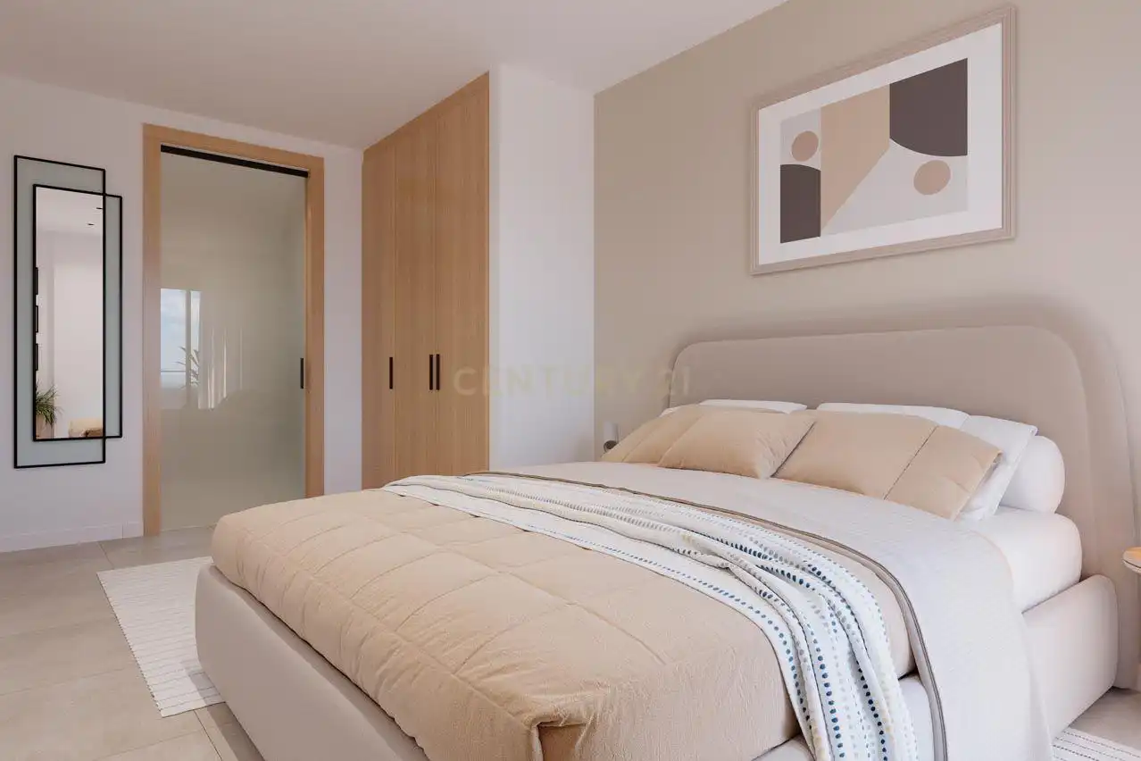Bedroom of Flat for sale in Murcia  with Air Conditioner, Storage room and Oven