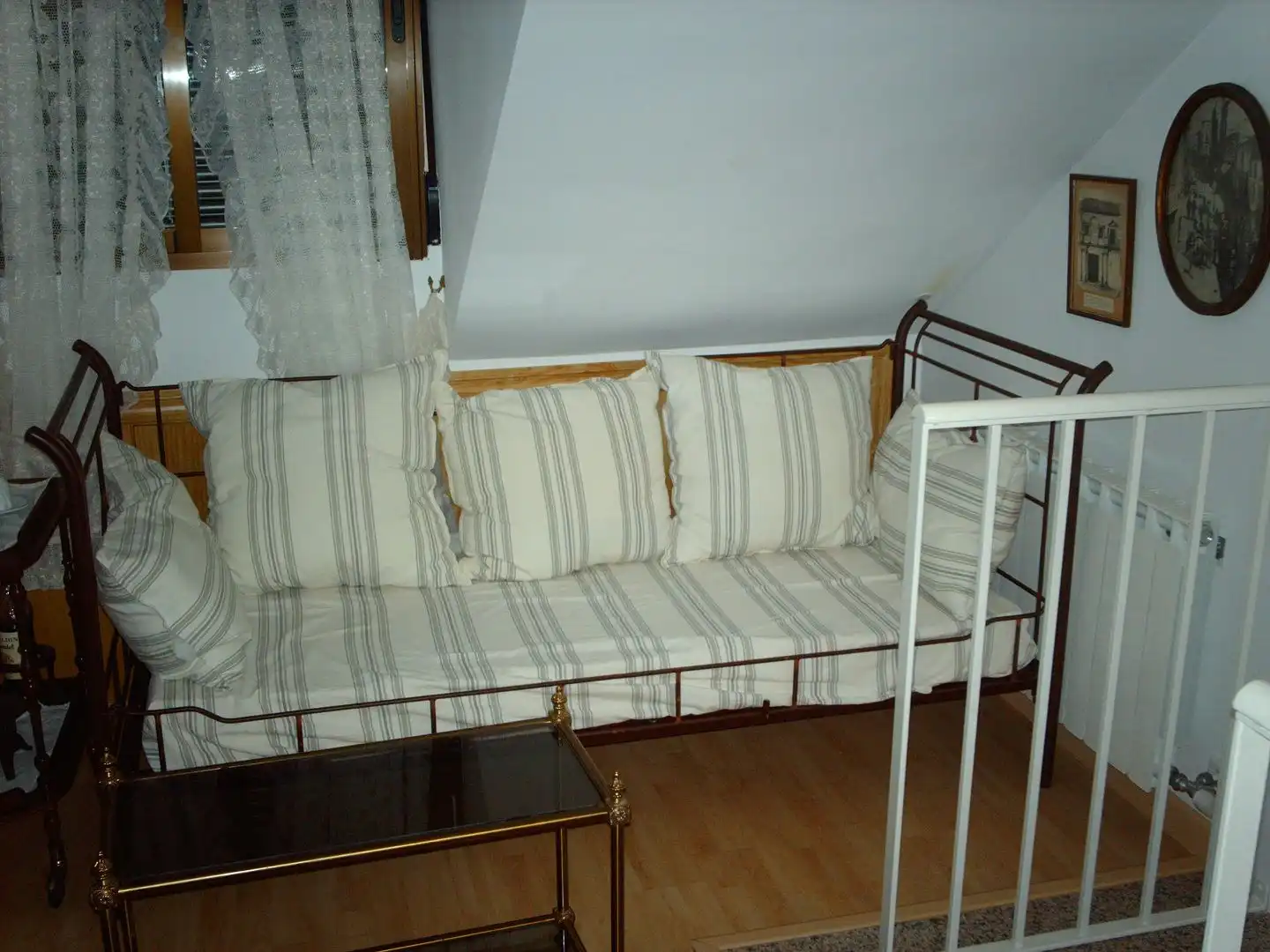 Bedroom of Flat for rent in Linares  with Air Conditioner, Heating and Parquet flooring