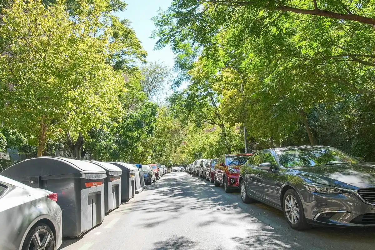Exterior view of Flat for sale in Madrid  with Heating, Private garden and Terrace
