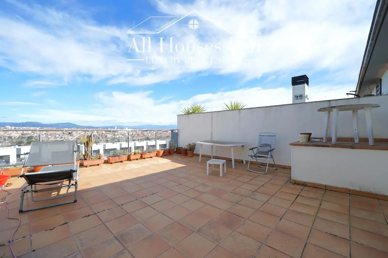 Terrace of Detached homes for sale in Sant Quirze del Vallès  with Air Conditioner, Heating and Private garden