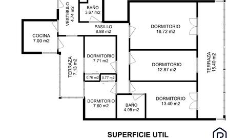 Foto 2 de Pis en venda a Parque Miraflores,  Zaragoza Capital