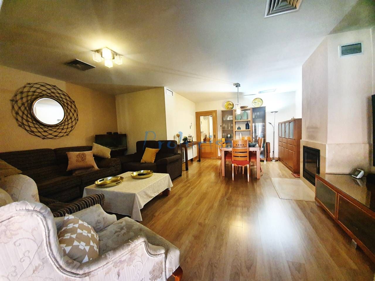 Living room of Single-family semi-detached for sale in Getafe  with Air Conditioner, Heating and Terrace