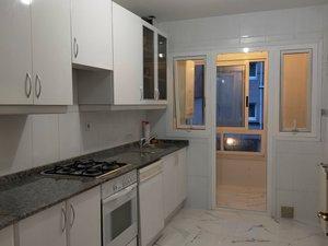 Kitchen of Flat to rent in A Coruña Capital   with Heating, Parquet flooring and Storage room