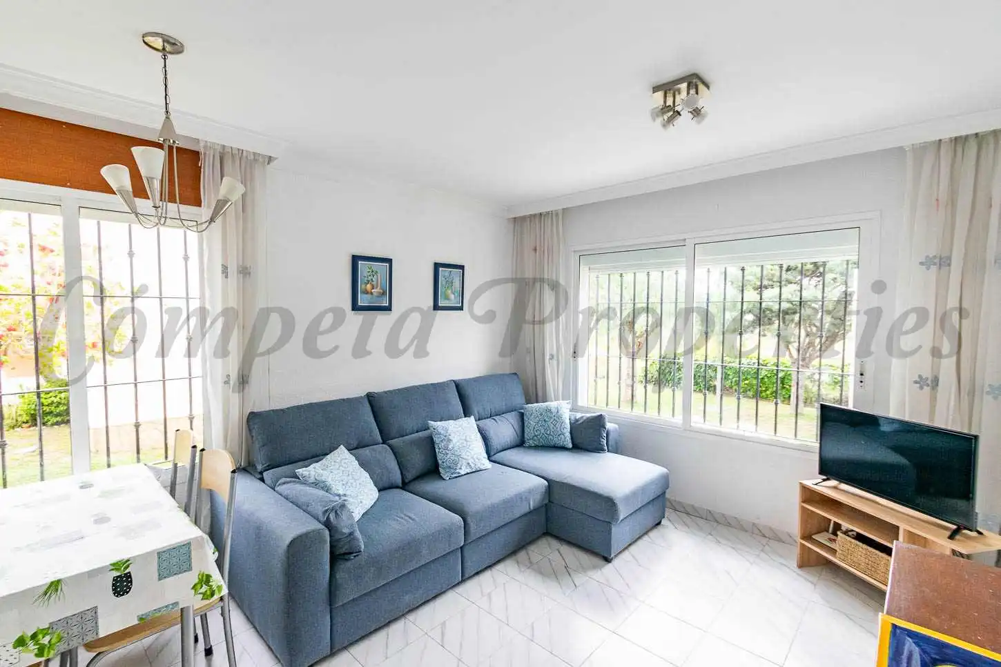 Sala de estar de Apartamento en venta en Torrox con Aire acondicionado, Calefacción y Terraza