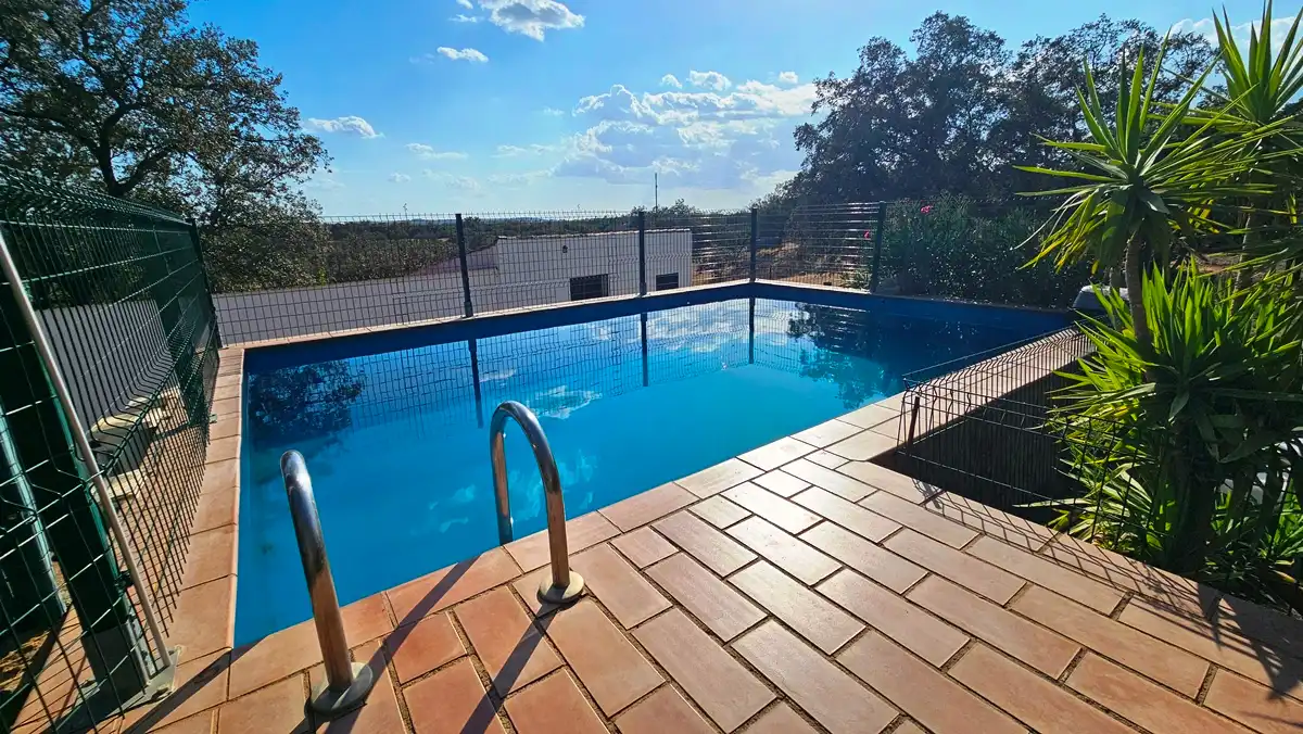 Casa amb piscina en venda a Santa Olalla del Cala, imagen 3
