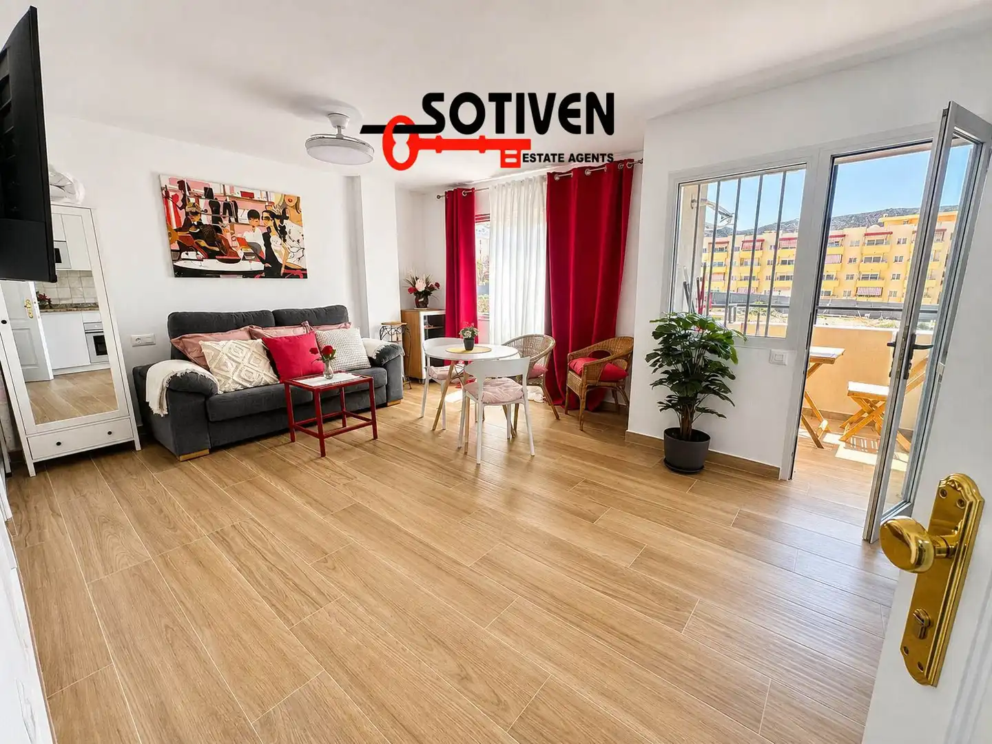 Exterior view of Study for rent in Arona  with Terrace, Balcony and Community pool