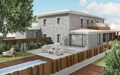 Vista exterior de Casa adosada en venda en Torrelodones amb Calefacció, Jardí privat i Terrassa