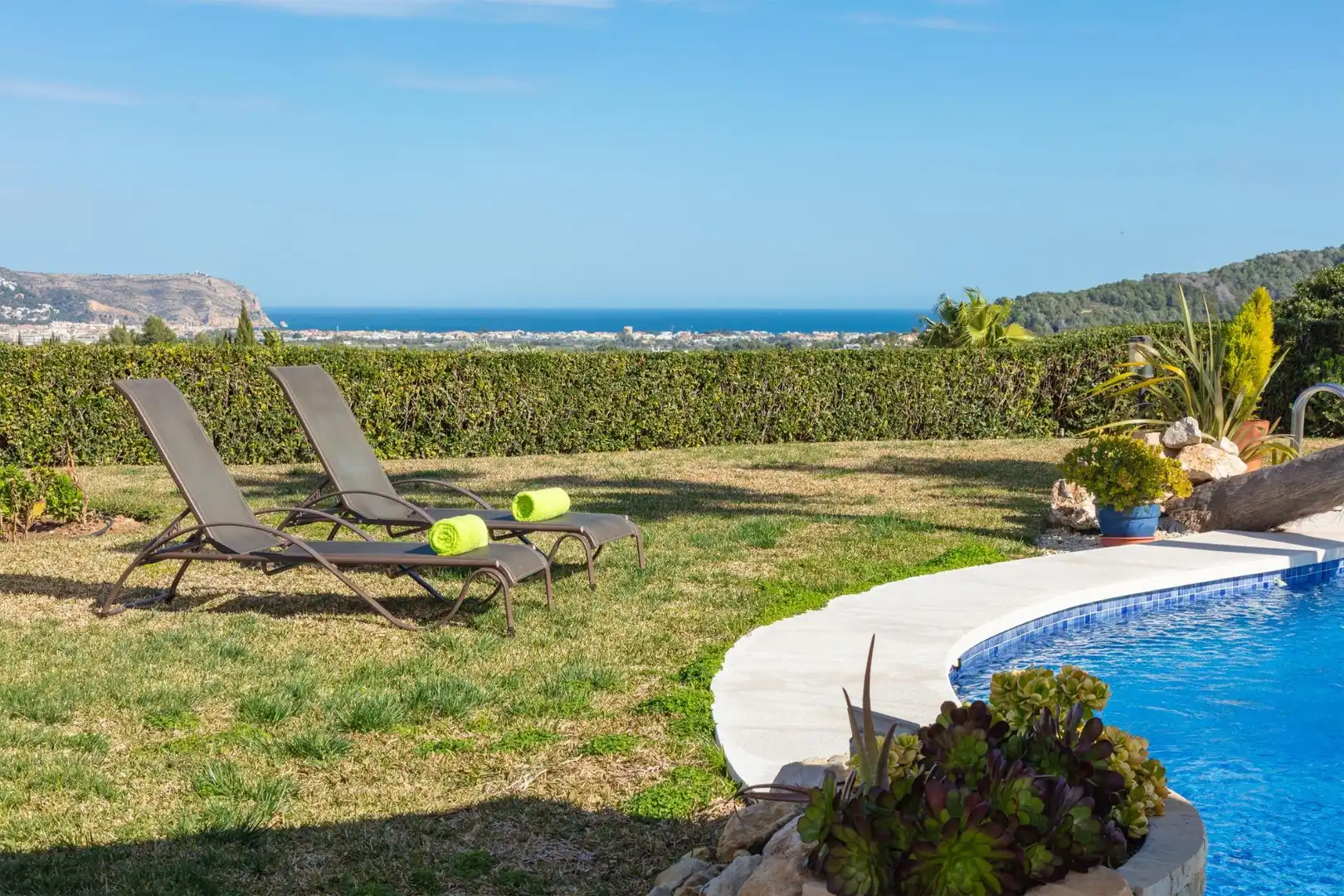 Garden of Houses for sale in Jávea / Xàbia