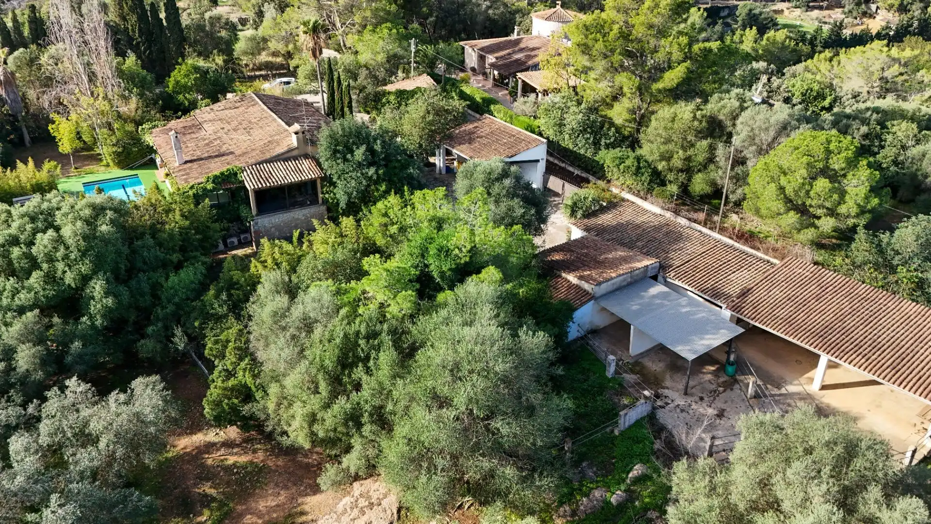 Vista exterior de Finca rústica en venta en Inca con Aire acondicionado, Jardín privado y Terraza