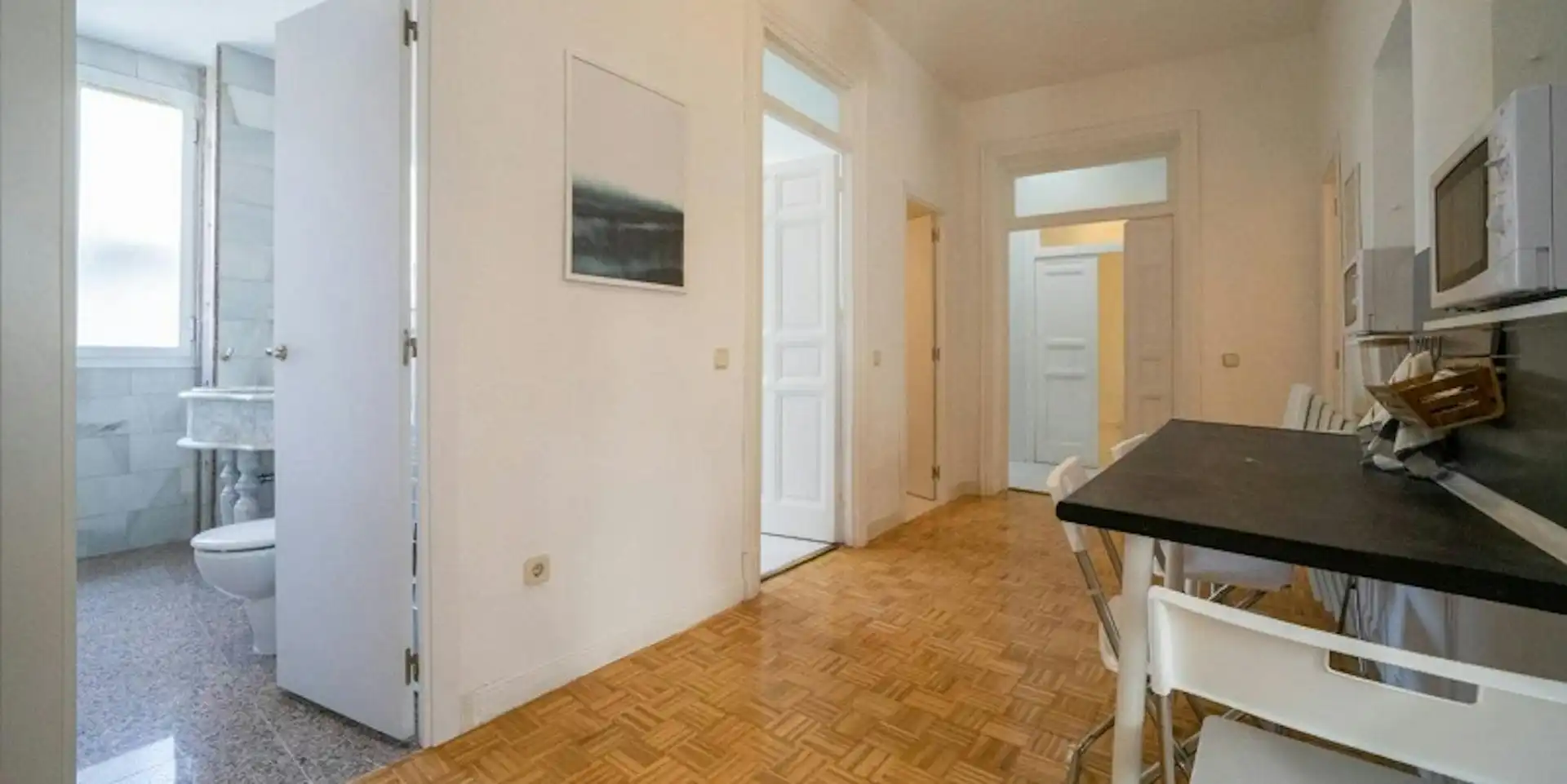 Flat for share in Madrid  with Heating, Furnished and Washing machine