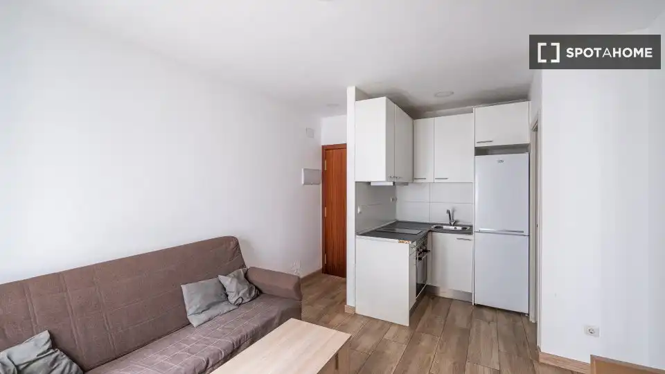 Bedroom of Flat for rent in Madrid  with Air Conditioner, Heating and Furnished
