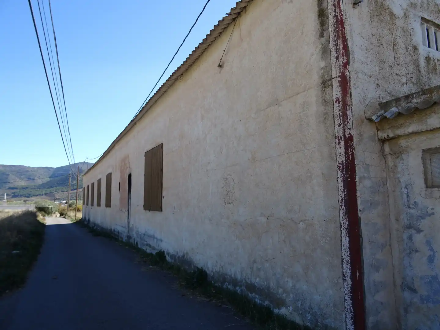 Vista exterior de Nave industrial en venta en Laujar de Andarax