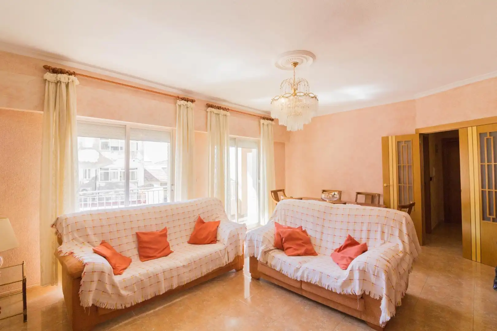 Sala de estar de Piso en venta en Redován con Aire acondicionado, Terraza y Trastero